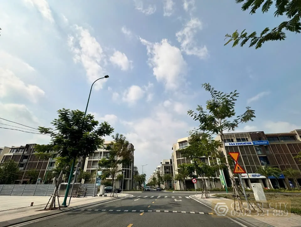 đường nội bộ khu dự án global city