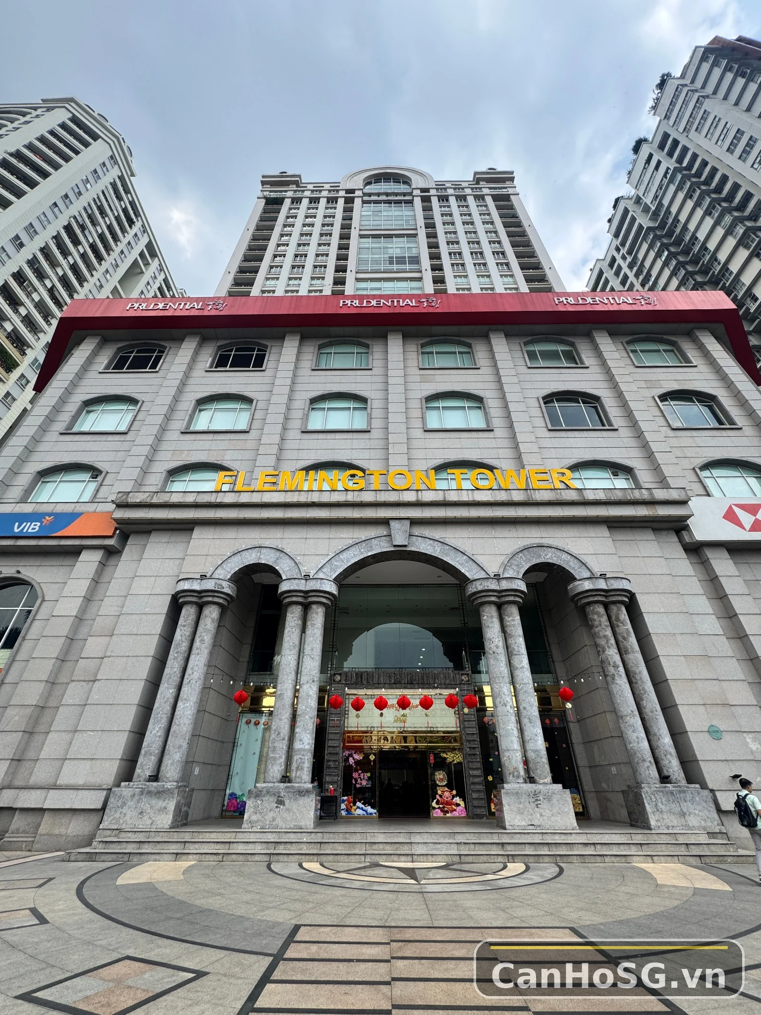 Mặt tiền khu căn hộ the Flemington Tower Quận 11