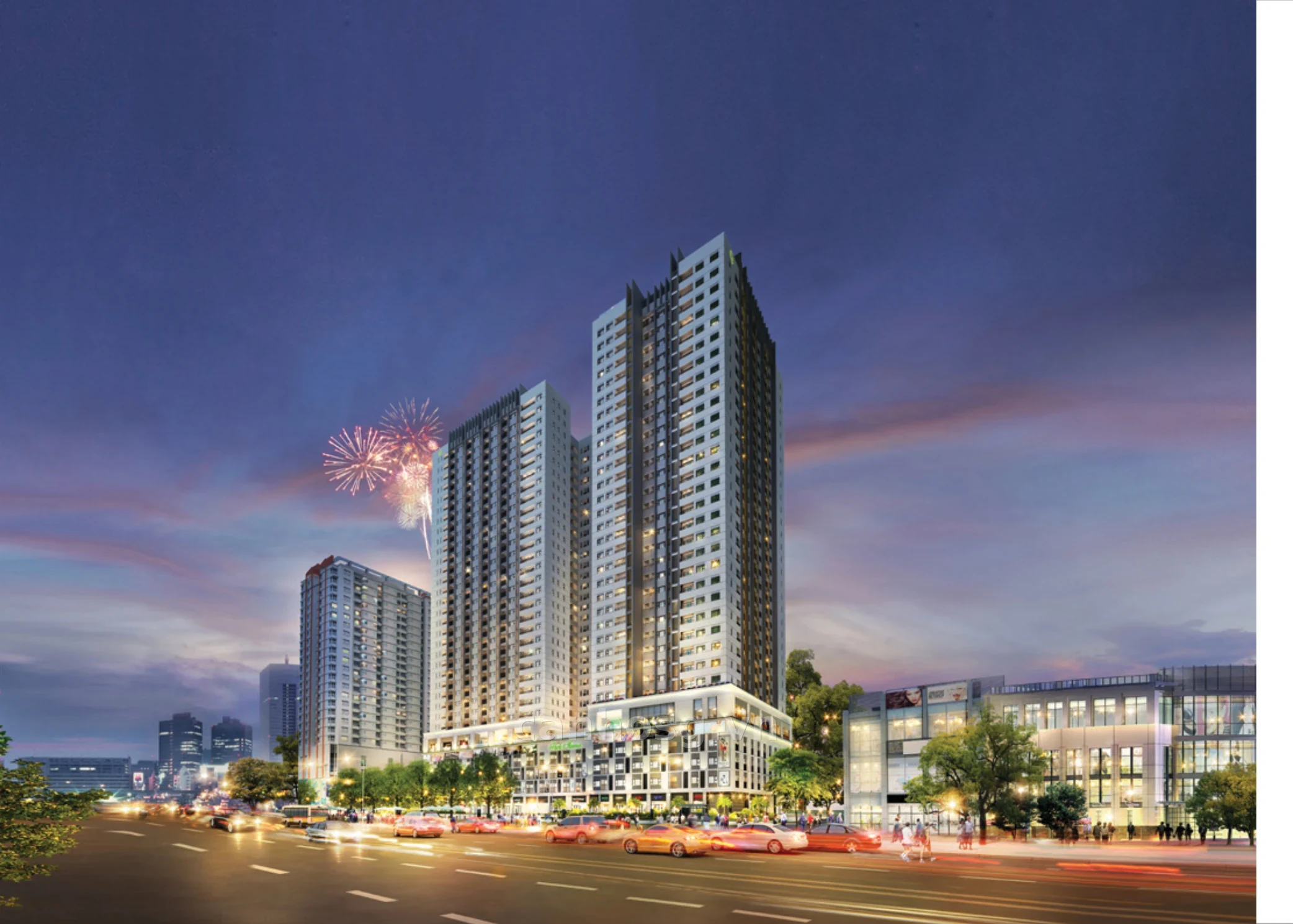 Phối cảnh tổng thể dự án The Park Avenue Quận 11